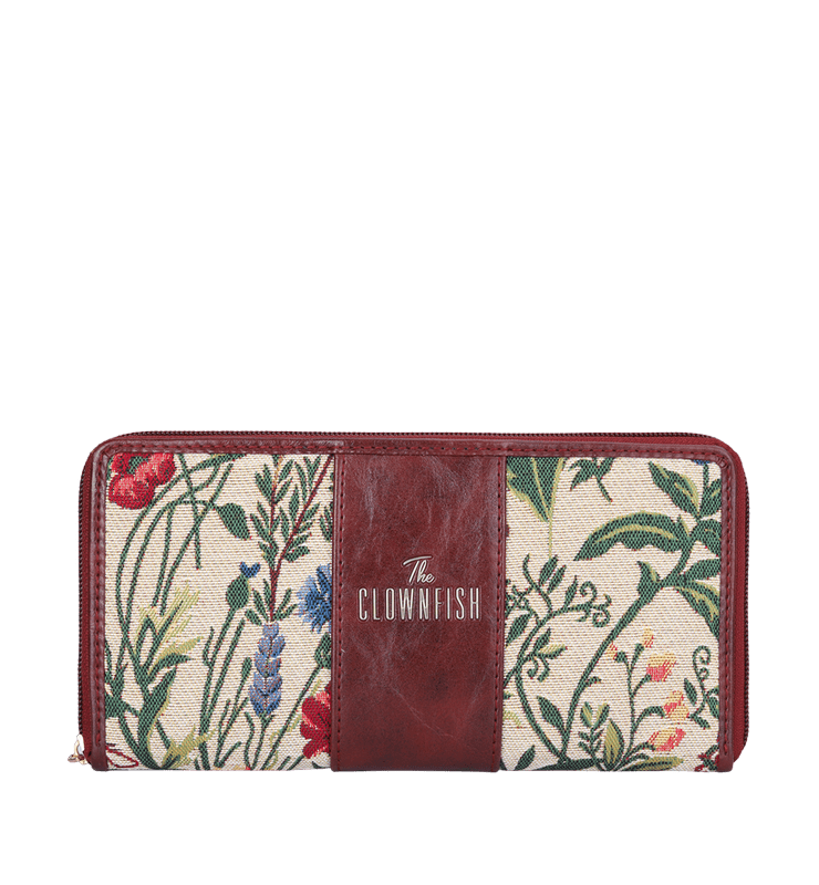 Aria Collection Ladies Zipper Wallet