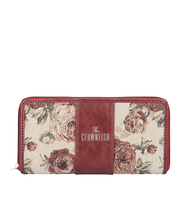 Aria Collection Ladies Zipper Wallet