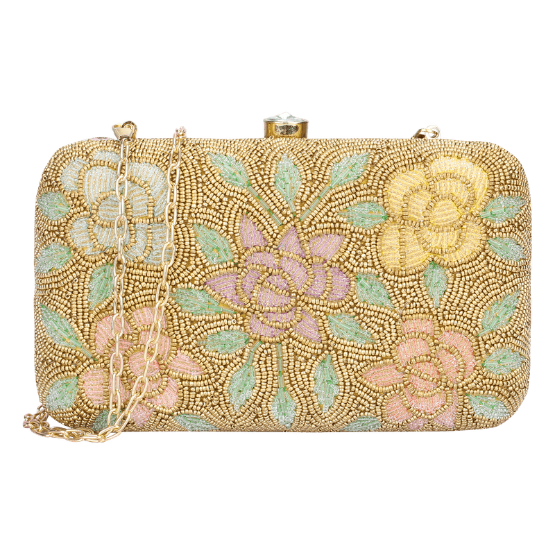 Norah Collection Women's Party Clutch Sling Wallet