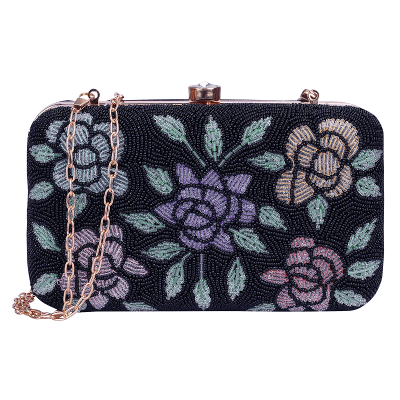 Norah Collection Women's Party Clutch Sling Wallet