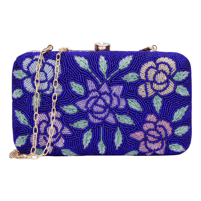Norah Collection Women's Party Clutch Sling Wallet