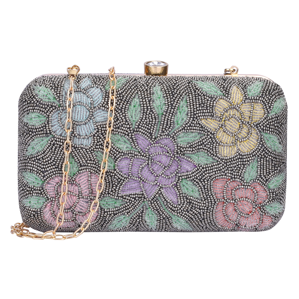 Norah Collection Women's Party Clutch Sling Wallet