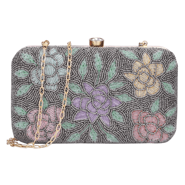 Norah Collection Women's Party Clutch Sling Wallet