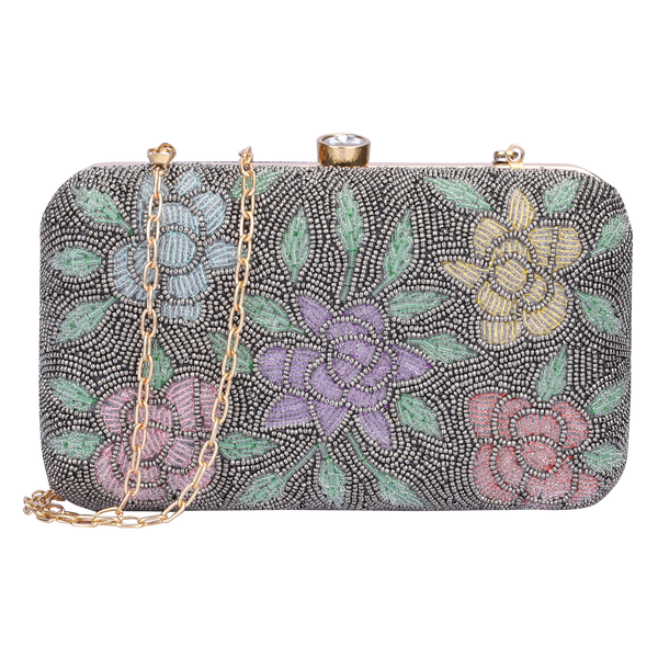 Norah Collection Women's Party Clutch Sling Wallet