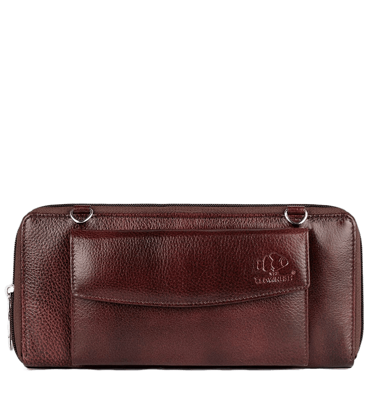 The Clownfish Dark Brown Women's Wallet