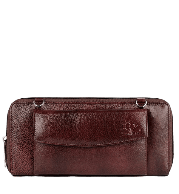 The Clownfish Dark Brown Women's Wallet