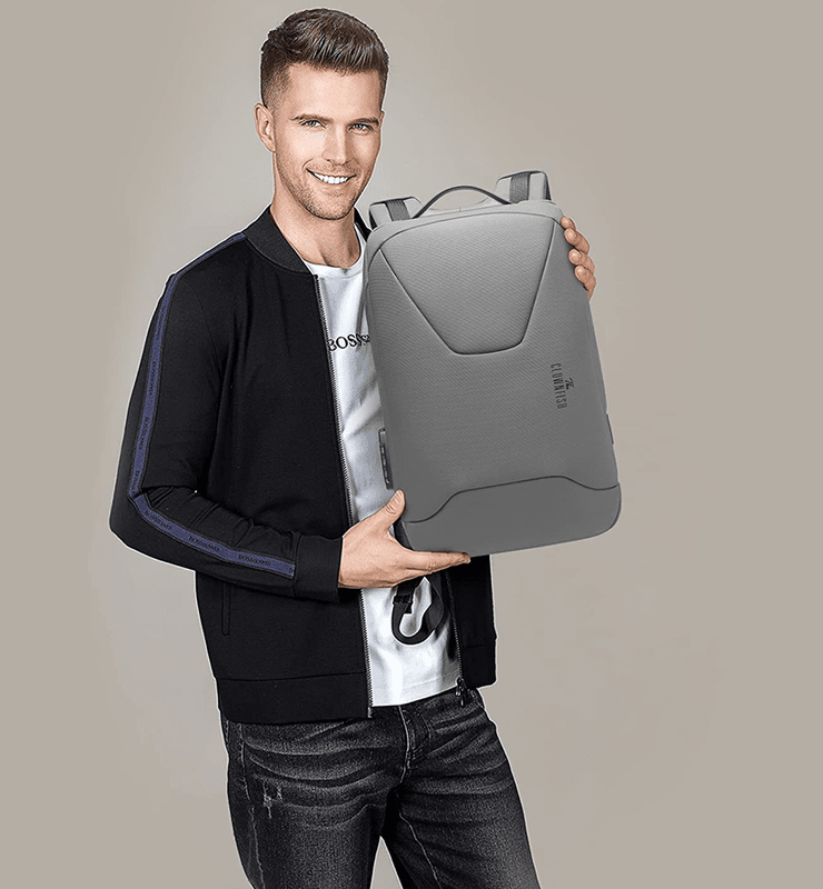 The Clownfish Anti-Theft Laptop Backpack with Password Number Lock