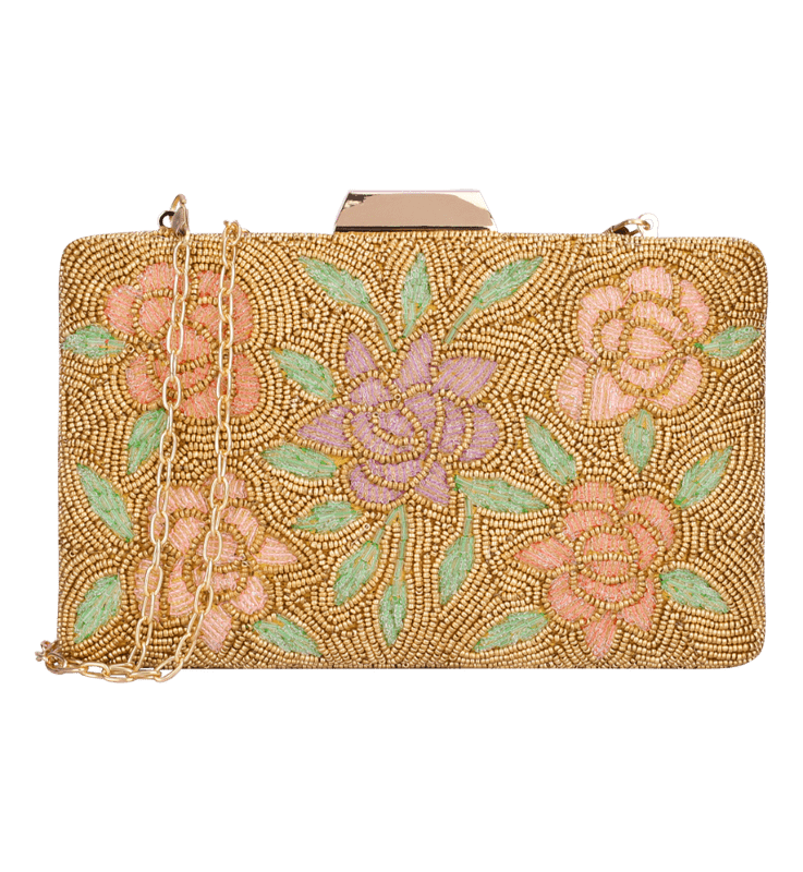 Anmol Collection Women's Party Clutch Sling Wallet