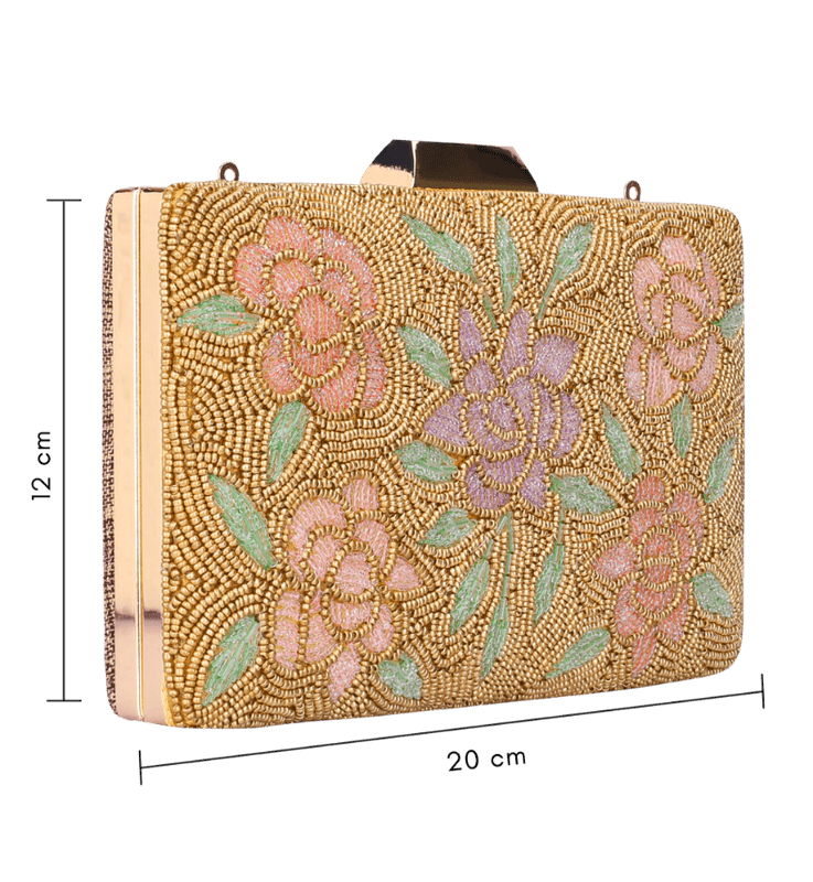 Anmol Collection Women's Party Clutch Sling Wallet