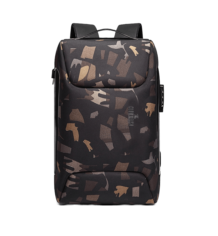 The Clownfish Multi Functional Waterproof Anti Theft Laptop Backpack