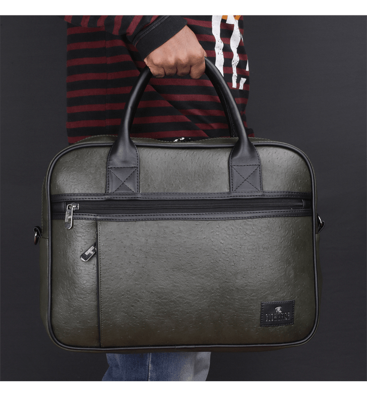 Diego Series 15.6 inch Faux Leather Laptop Bag