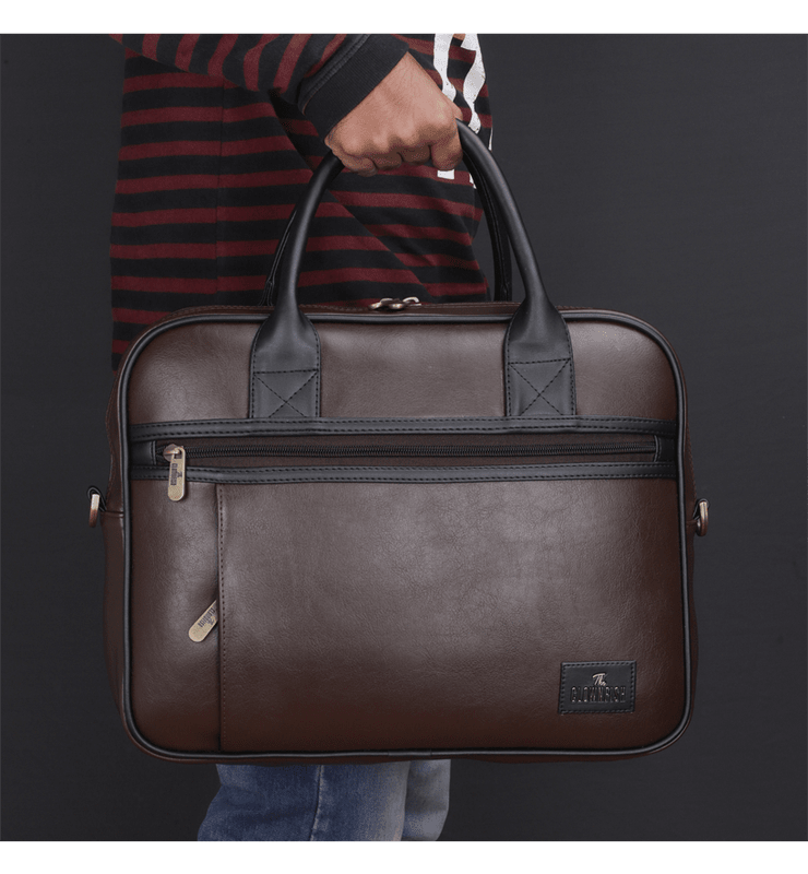 Diego Series 15.6 inch Faux Leather Laptop Bag