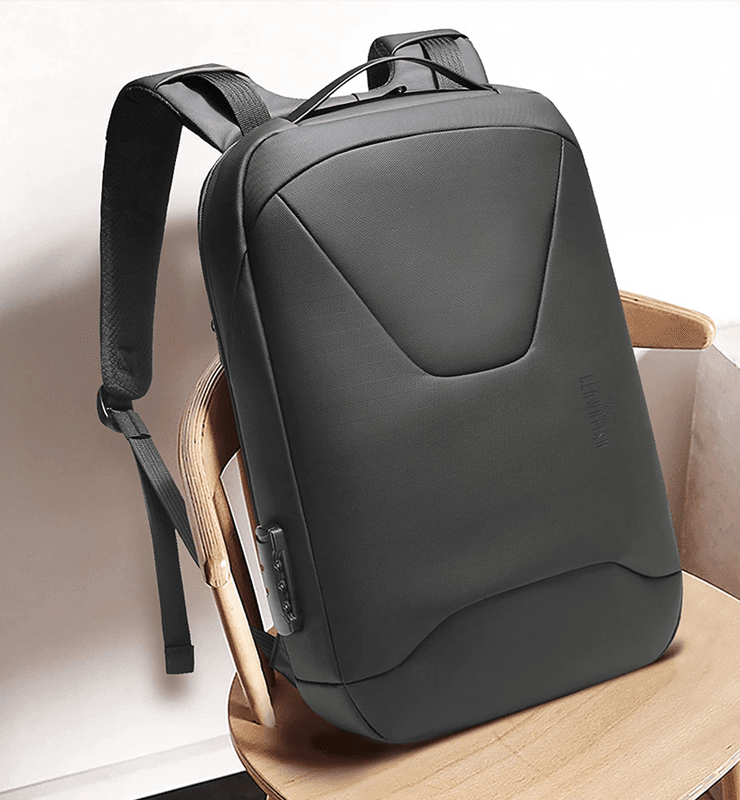 The Clownfish Anti-Theft Laptop Backpack with Password Number Lock