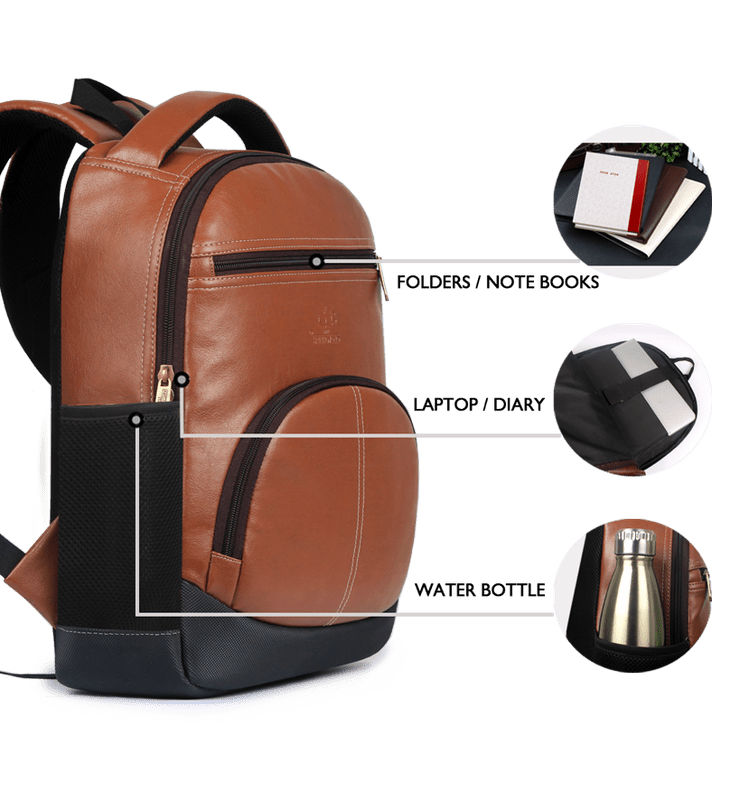 THE CLOWNFISH Fusion Series 27 litres Laptop Backpack for 15.6 Inch Laptop