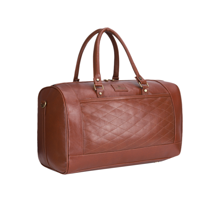 Solace Series Vegan Leather 32 Litre Unisex Travel Duffle Bag