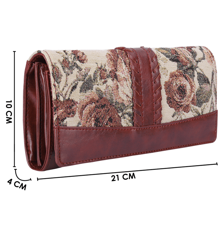 Serina Collection Ladies Clutch Wallet