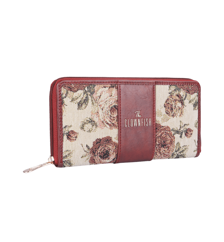 Aria Collection Ladies Zipper Wallet