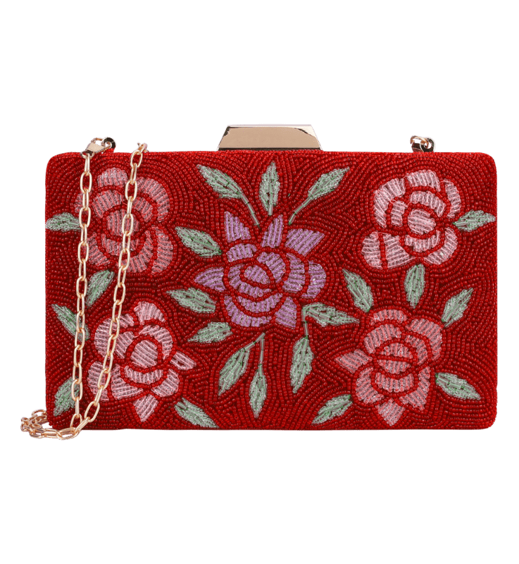 Anmol Collection Women's Party Clutch Sling Wallet