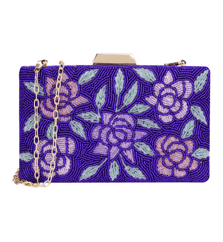 Anmol Collection Women's Party Clutch Sling Wallet