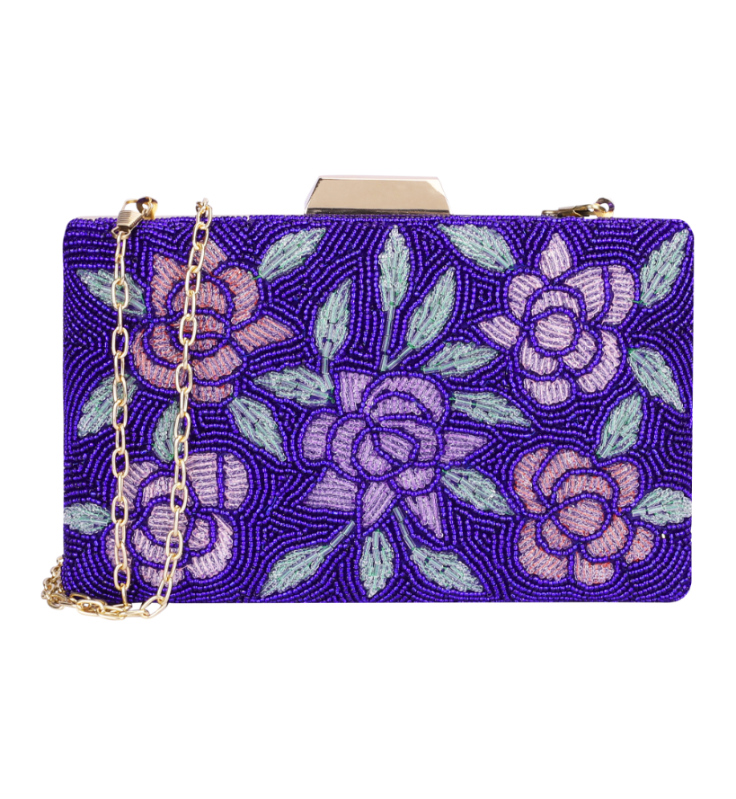Anmol Collection Women's Party Clutch Sling Wallet