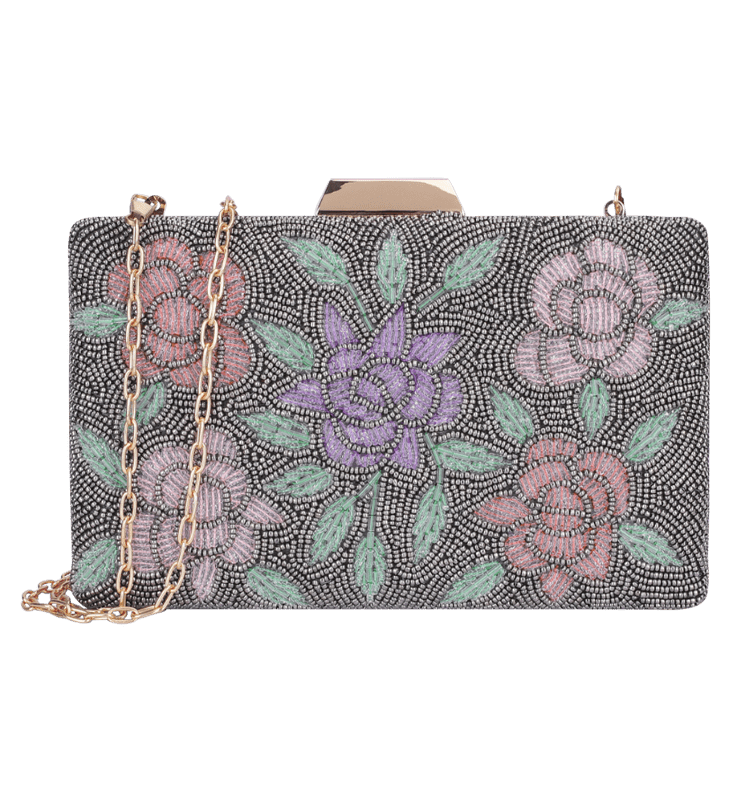 Anmol Collection Women's Party Clutch Sling Wallet