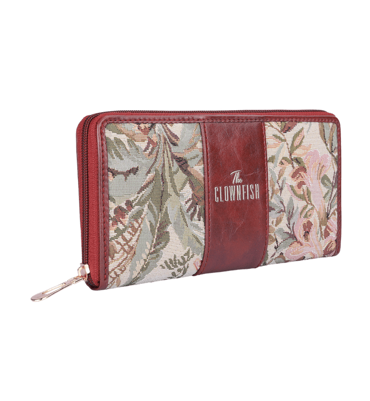 Aria Collection Ladies Zipper Wallet