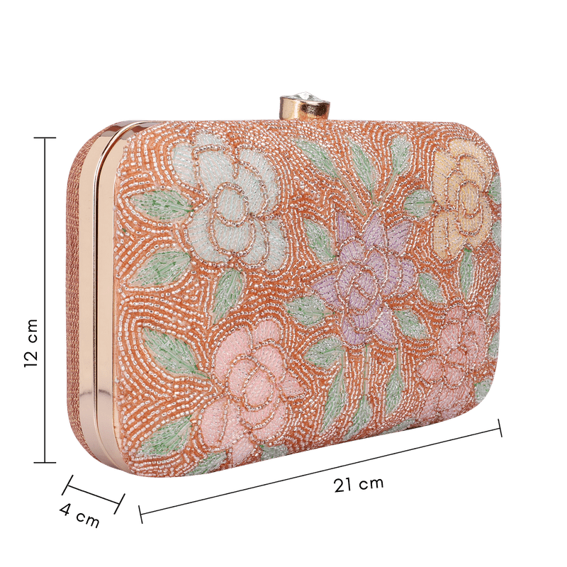Norah Collection Women's Party Clutch Sling Wallet