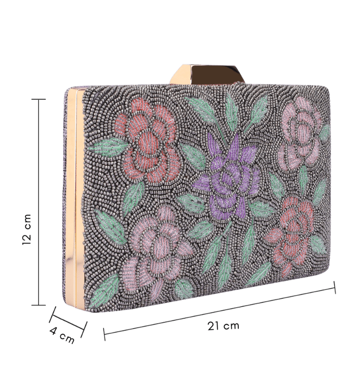 Anmol Collection Women's Party Clutch Sling Wallet
