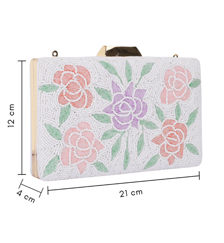 Anmol Collection Women's Party Clutch Sling Wallet