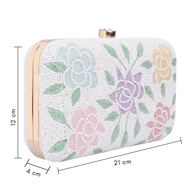 Norah Collection Women's Party Clutch Sling Wallet