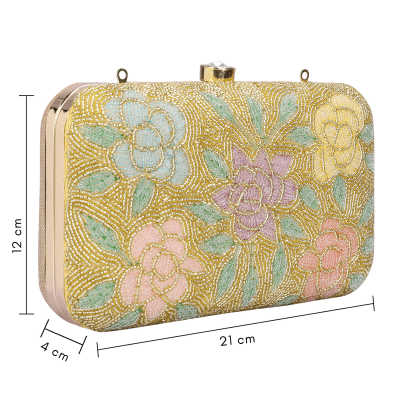Norah Collection Women's Party Clutch Sling Wallet