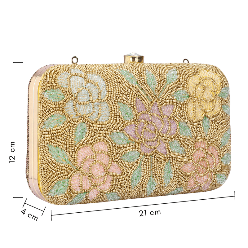 Norah Collection Women's Party Clutch Sling Wallet