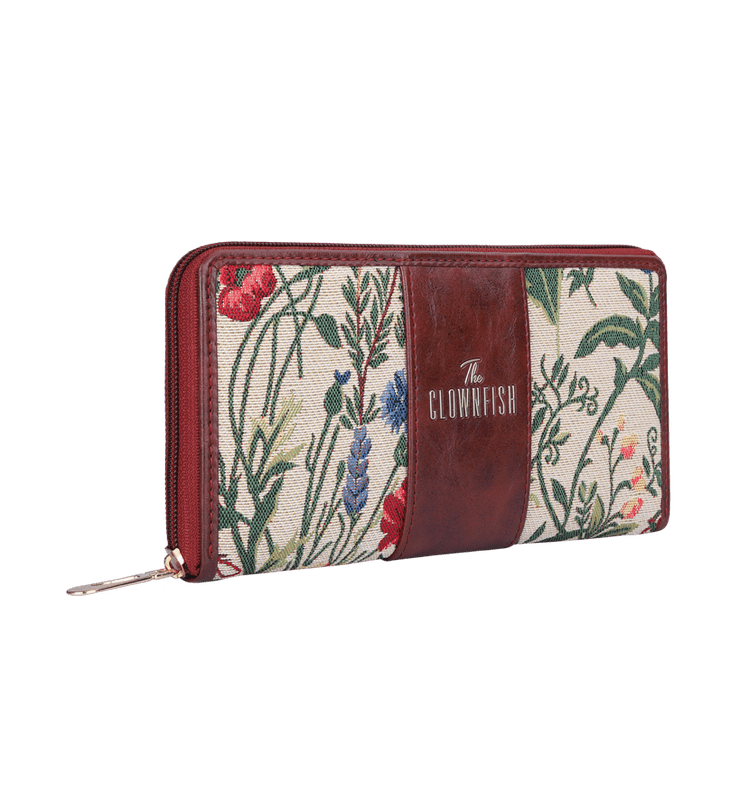 Aria Collection Ladies Zipper Wallet
