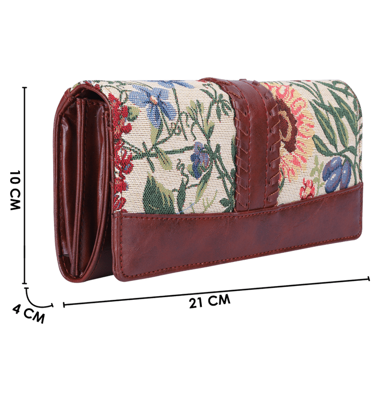 Serina Collection Ladies Clutch Wallet
