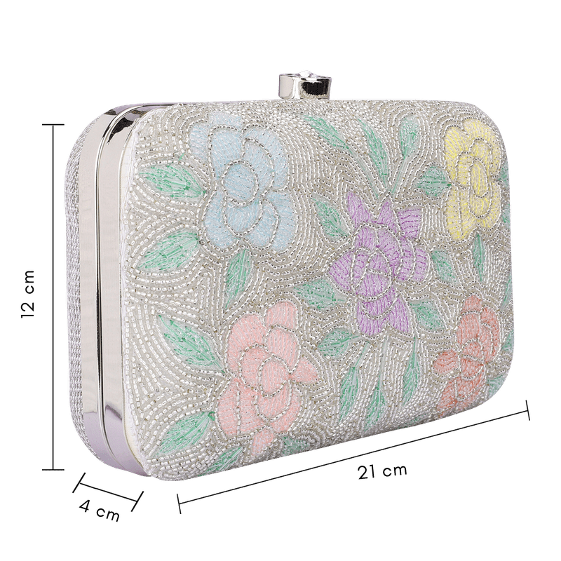Norah Collection Women's Party Clutch Sling Wallet