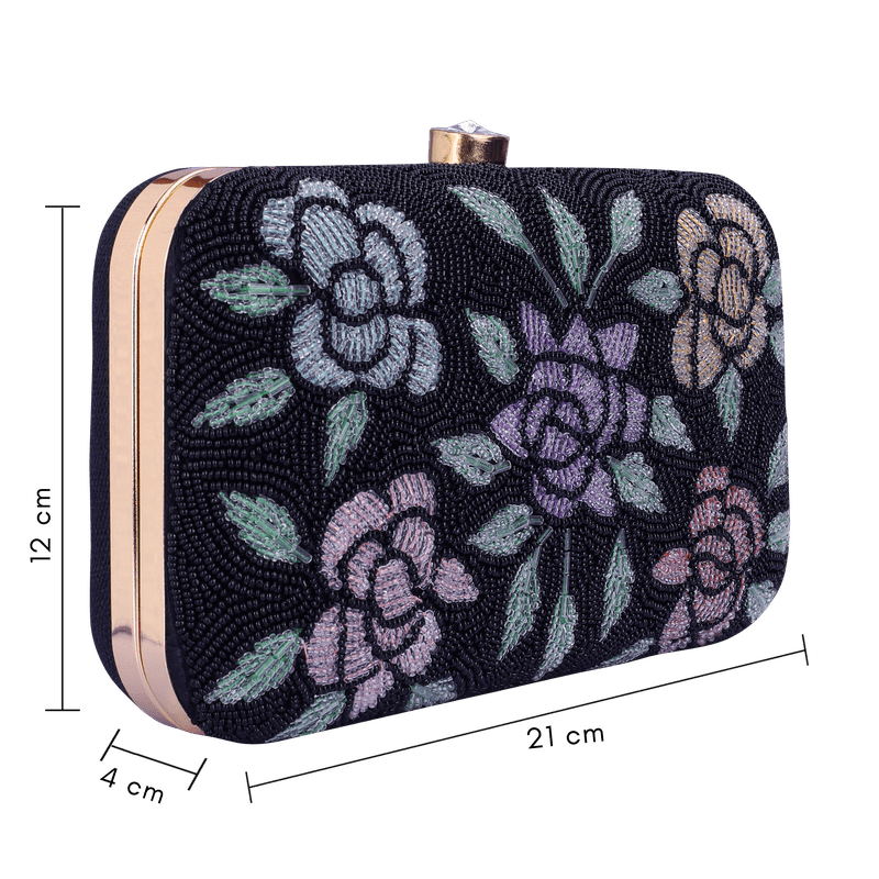 Norah Collection Women's Party Clutch Sling Wallet