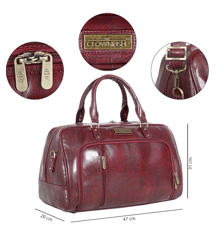 The Clownfish Redmond Travel Duffle Bag .
