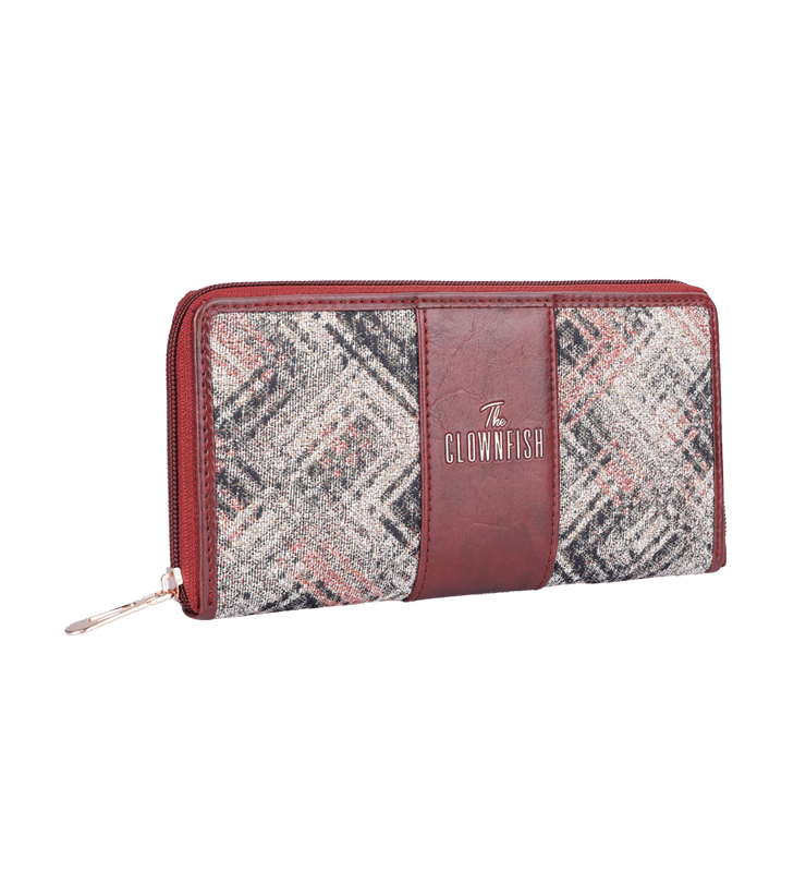 Aria Collection Ladies Zipper Wallet
