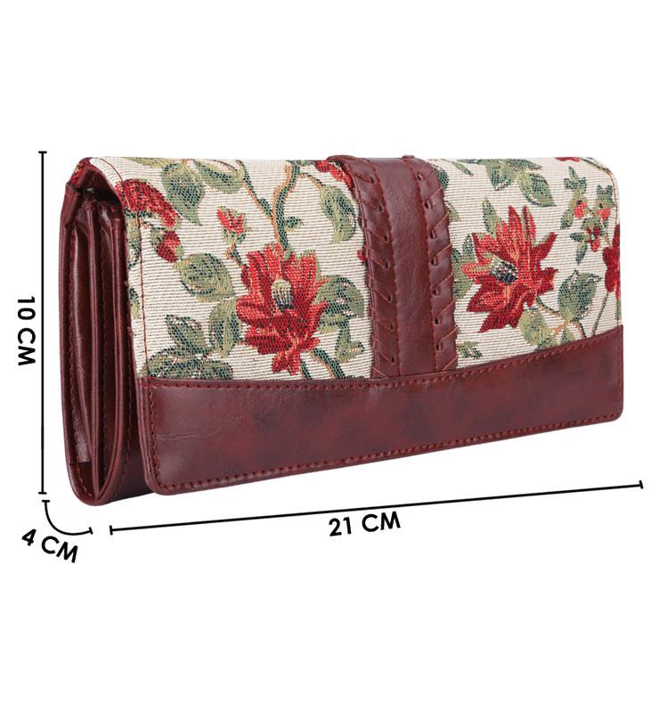 Serina Collection Ladies Clutch Wallet