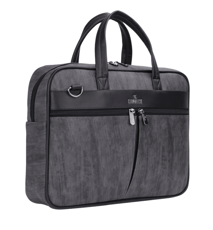 Isaac Series Faux Leather 15.6 inch Laptop Bag