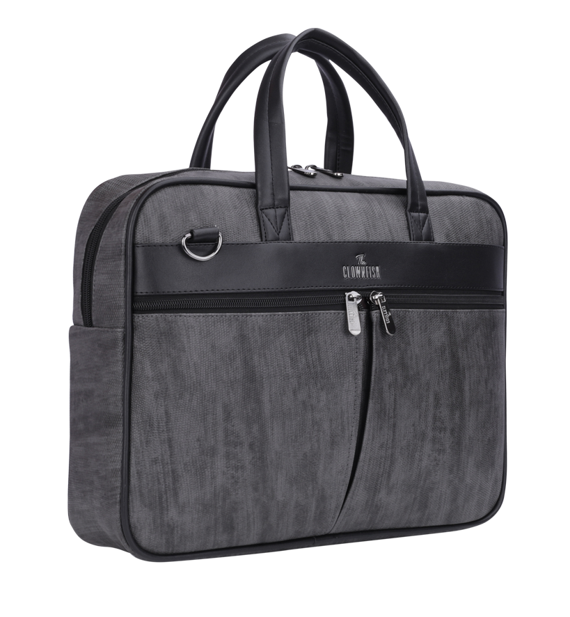 Isaac Series Faux Leather 15.6 inch Laptop Bag