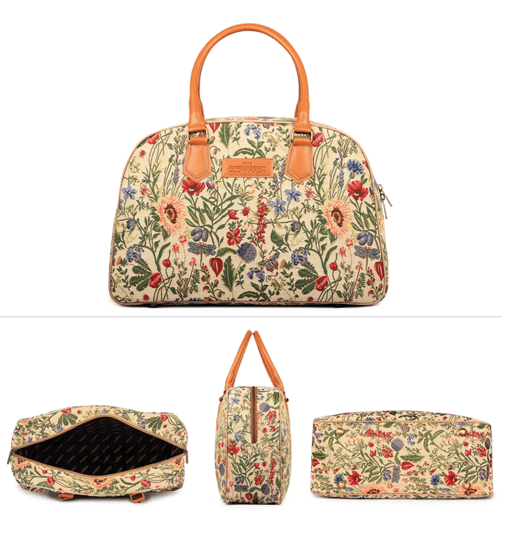 Flora fabric Duffle bag