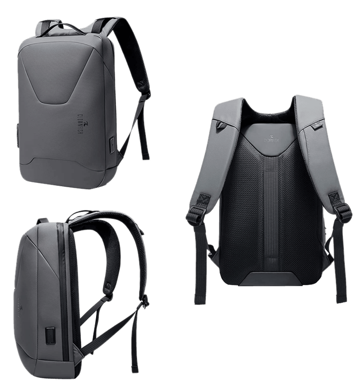 The Clownfish Anti-Theft Laptop Backpack with Password Number Lock