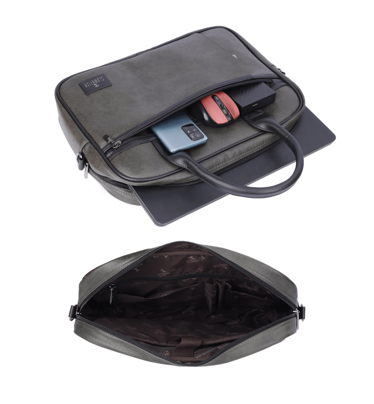 Diego Series 15.6 inch Faux Leather Laptop Bag