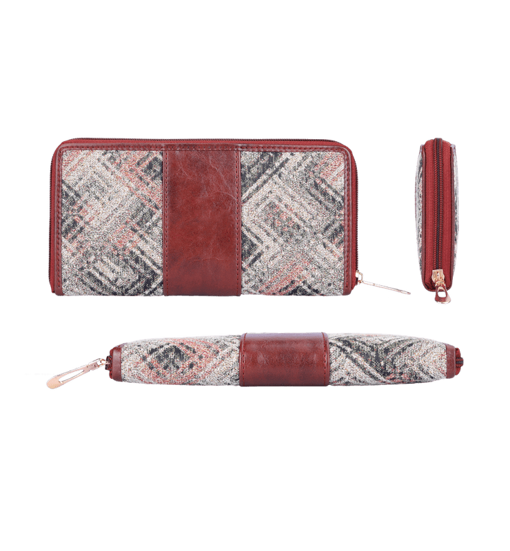 Aria Collection Ladies Zipper Wallet