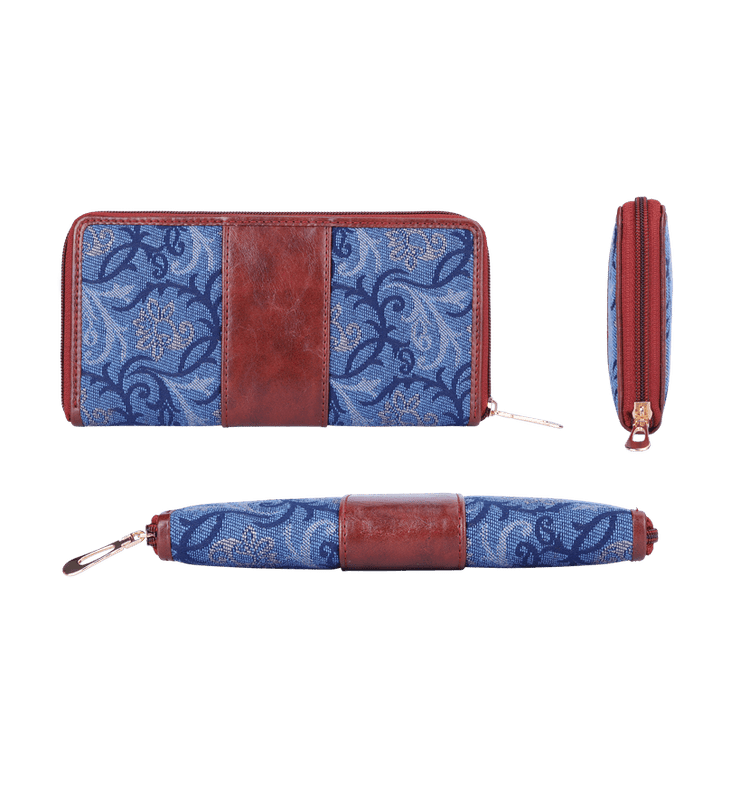 Aria Collection Ladies Zipper Wallet