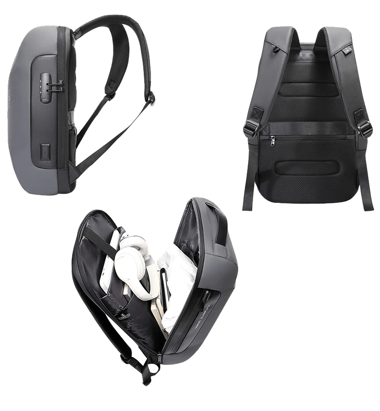 The Clownfish Multi Functional Waterproof Anti Theft Laptop Backpack