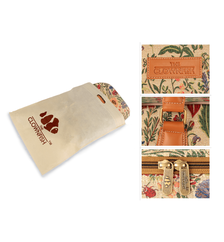 Flora fabric Duffle bag