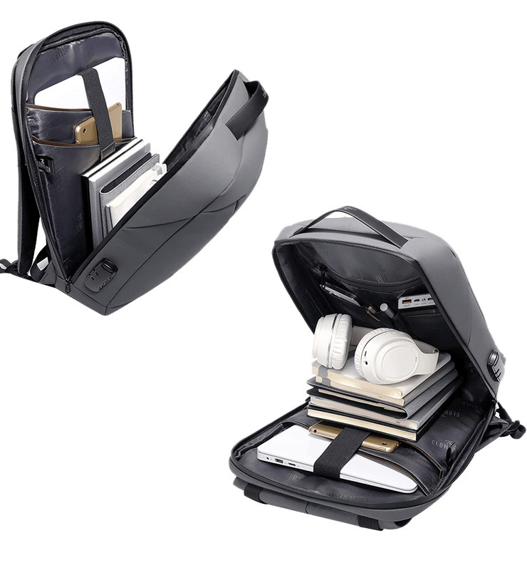 The Clownfish Anti-Theft Laptop Backpack with Password Number Lock