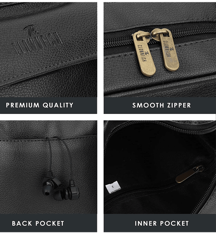 The Clownfish Della series Messenger Sling Bag